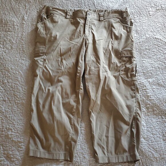 Tan Outdoor Pants with Pockets - Picture 1 of 9